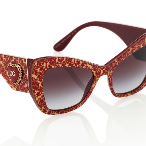 Dolce & Gabanna Chunky Cat-Eye Sunglasses & Logo ❤ - Picture 4 of 8